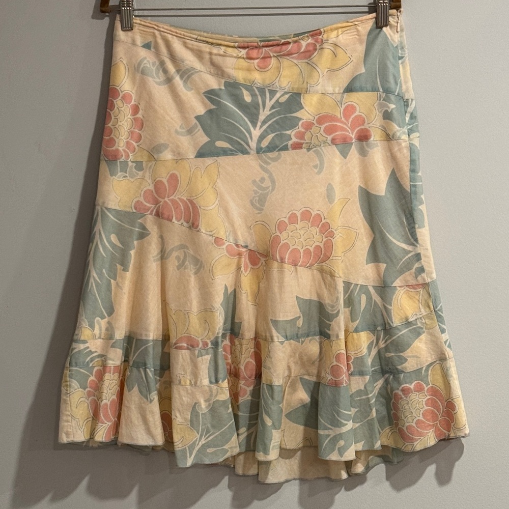 DKNY Jeans Floral Skirt